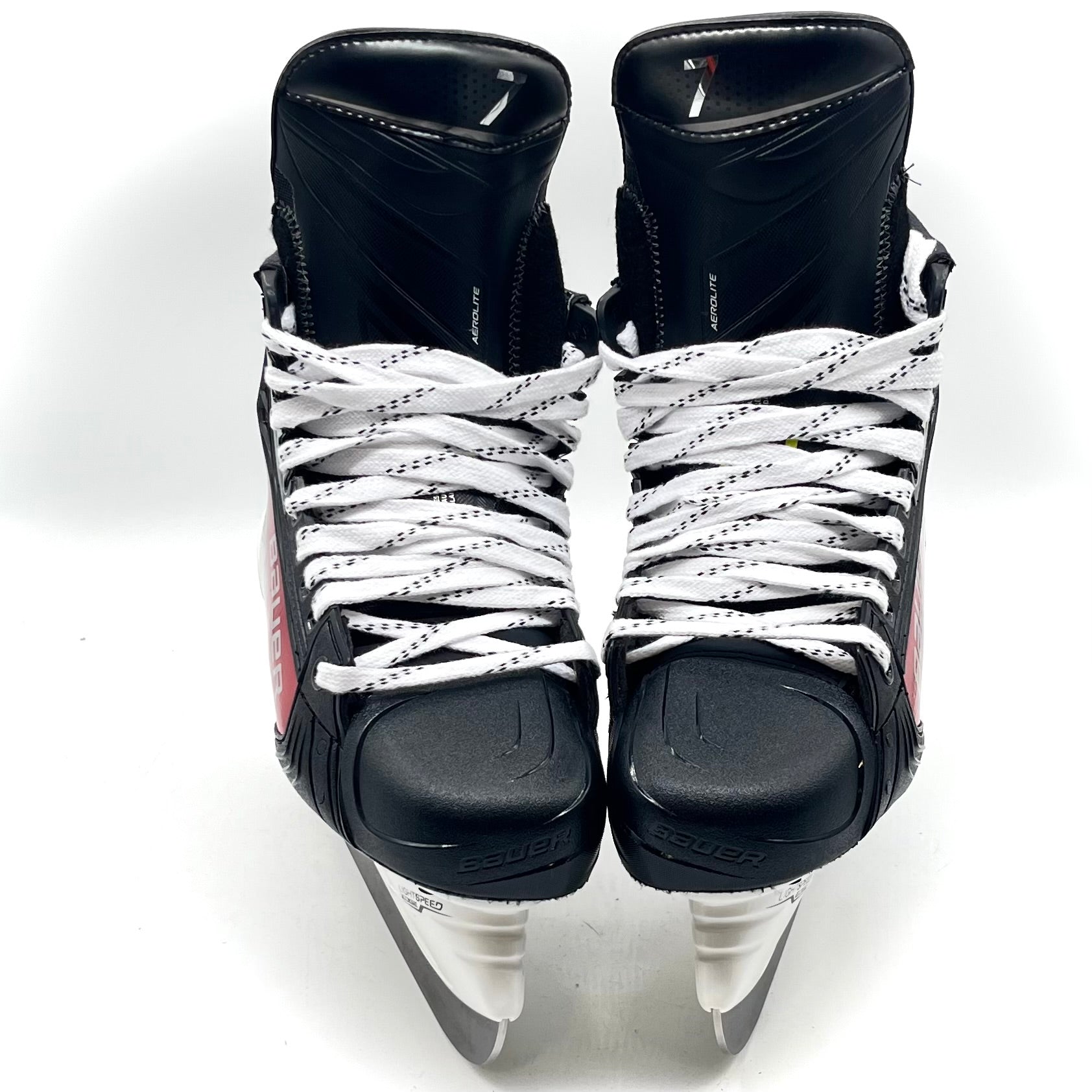 Bauer Vapor Hyperlite 2 – Patins de hockey Pro Stock – Taille 7,25/7D (rouge)